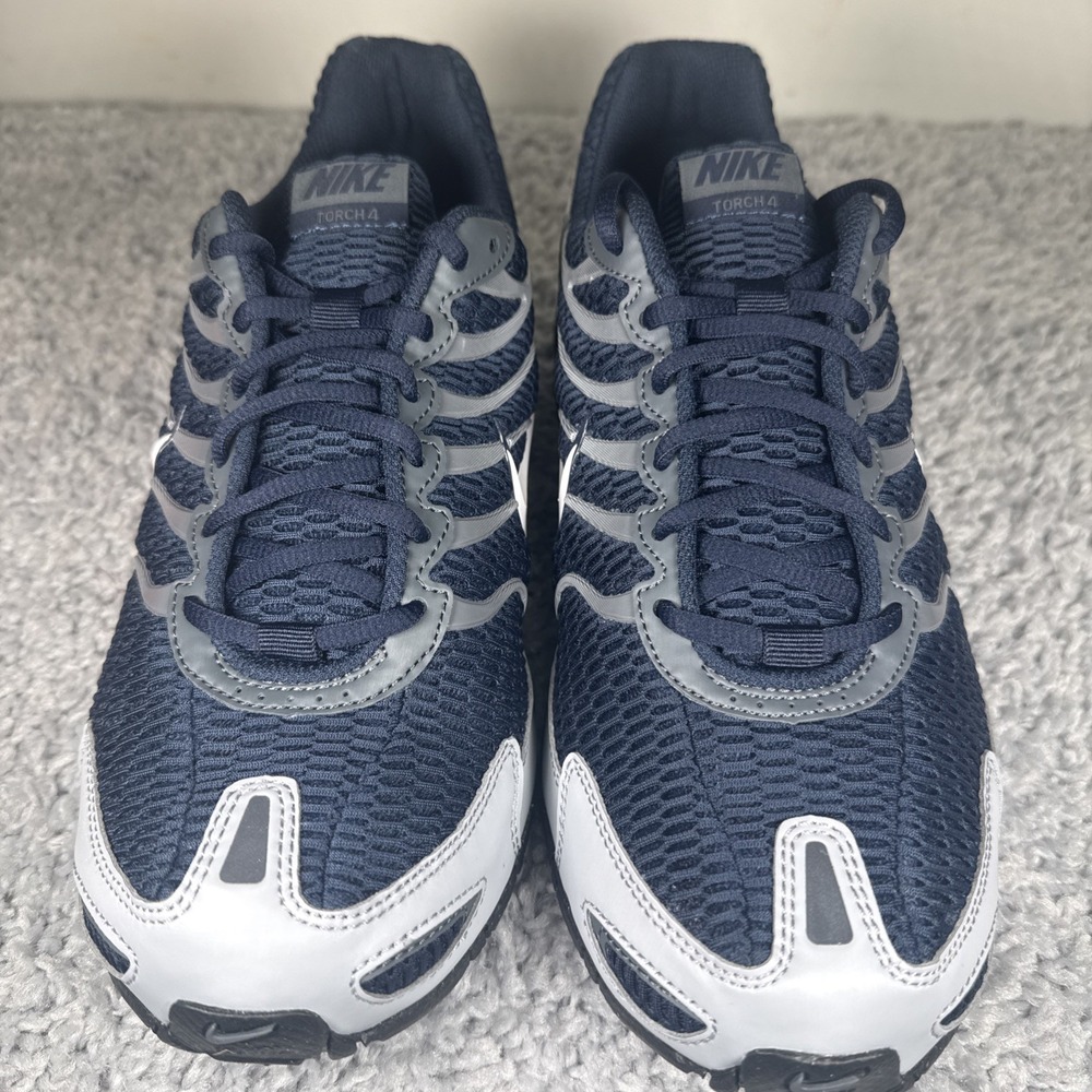 Nike Air Max Torch 4 343846-411 Men's Size 11 Blue Silver Running Shoes - Picture 3 of 8